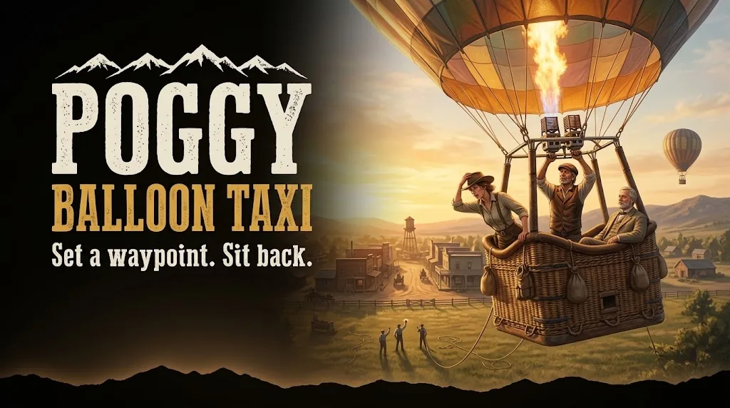 Poggy's Balloon Taxi — RedM Hot Air Balloon Script