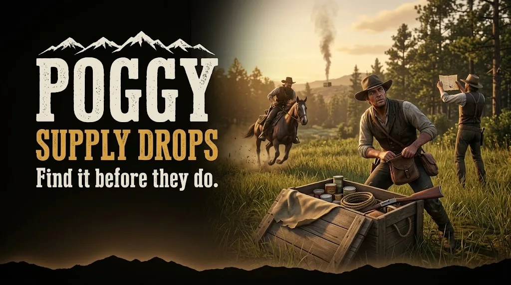 Poggy's Supply Drops — RedM Supply Drop & Scavenger Hunt Script